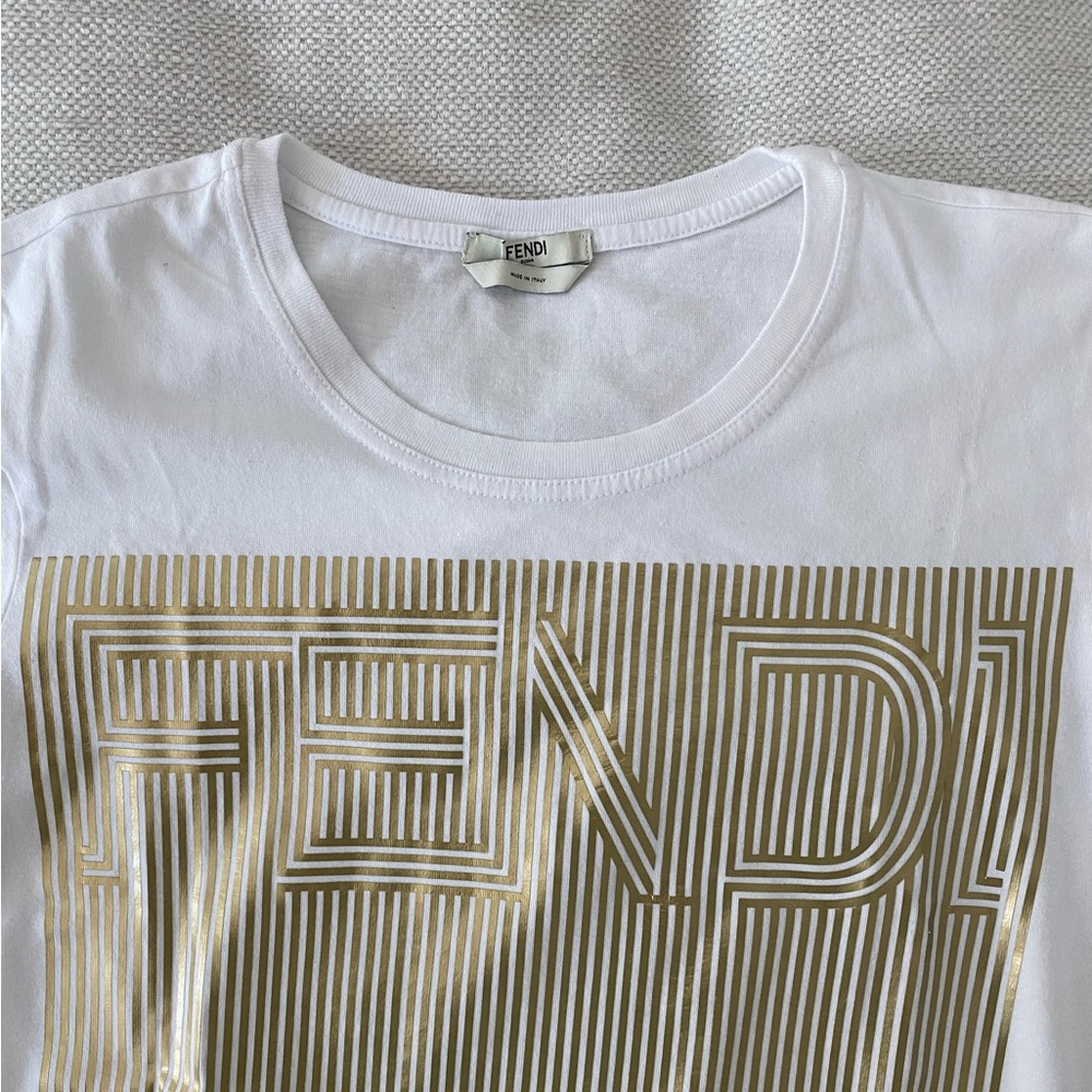 Fendi Classic White T-Shirt